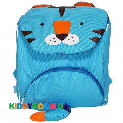Детский рюкзак Тигр, голубой